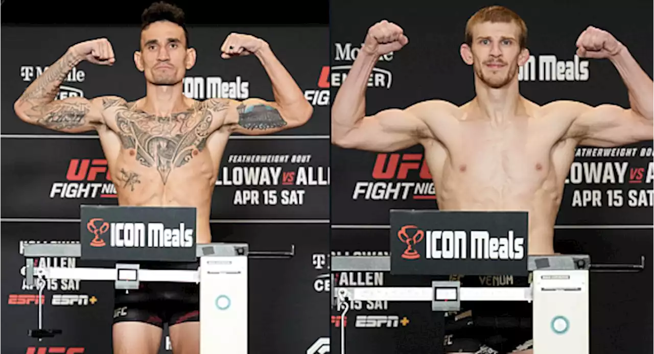 UFC on ESPN 44 Weigh-in Results: Headliners Cleared; Jocelyn Edwards Heavy