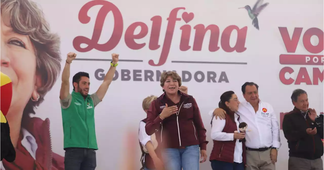 Delfina Gómez asistirá a debate de candidatas del Edomex el 20 de abril, dice Delgado