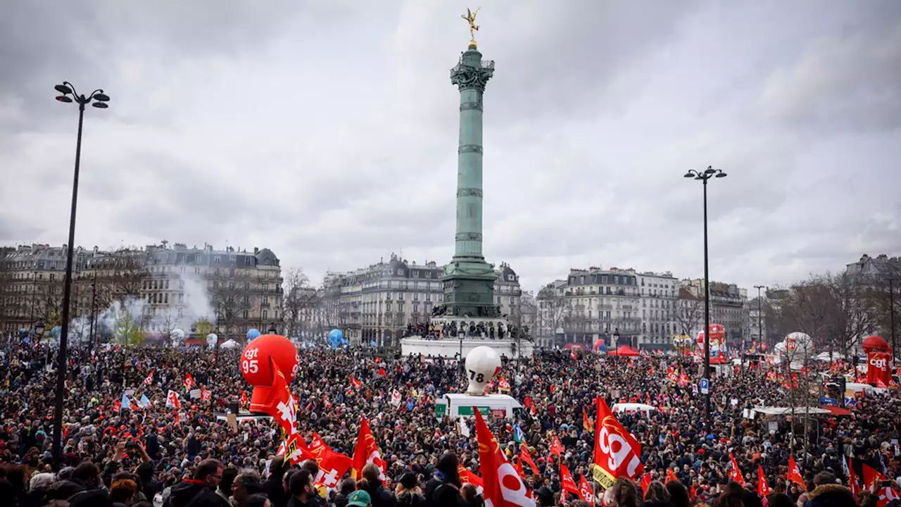 French protests reach climax ahead of ruling on Macron's controversial pension reform plan