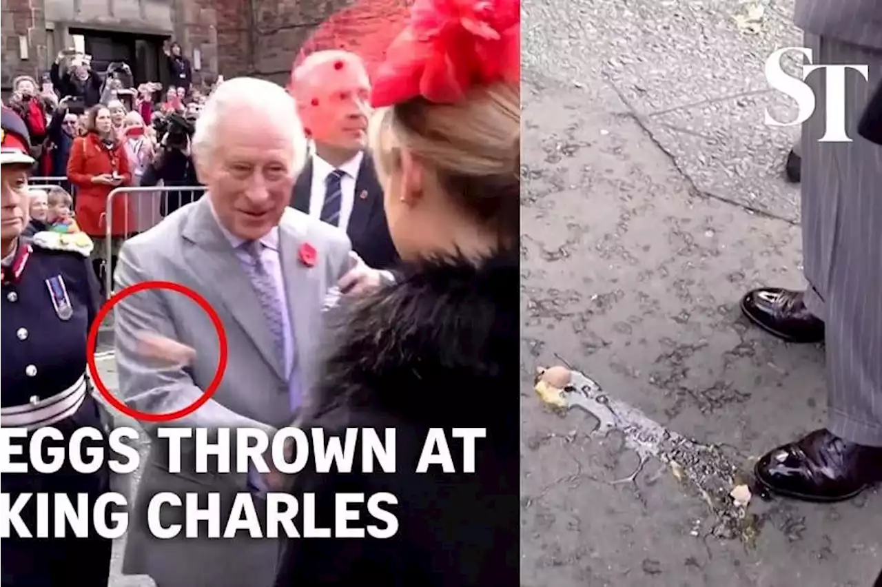 23-year-old man convicted after throwing eggs last year at Britain's King Charles in York