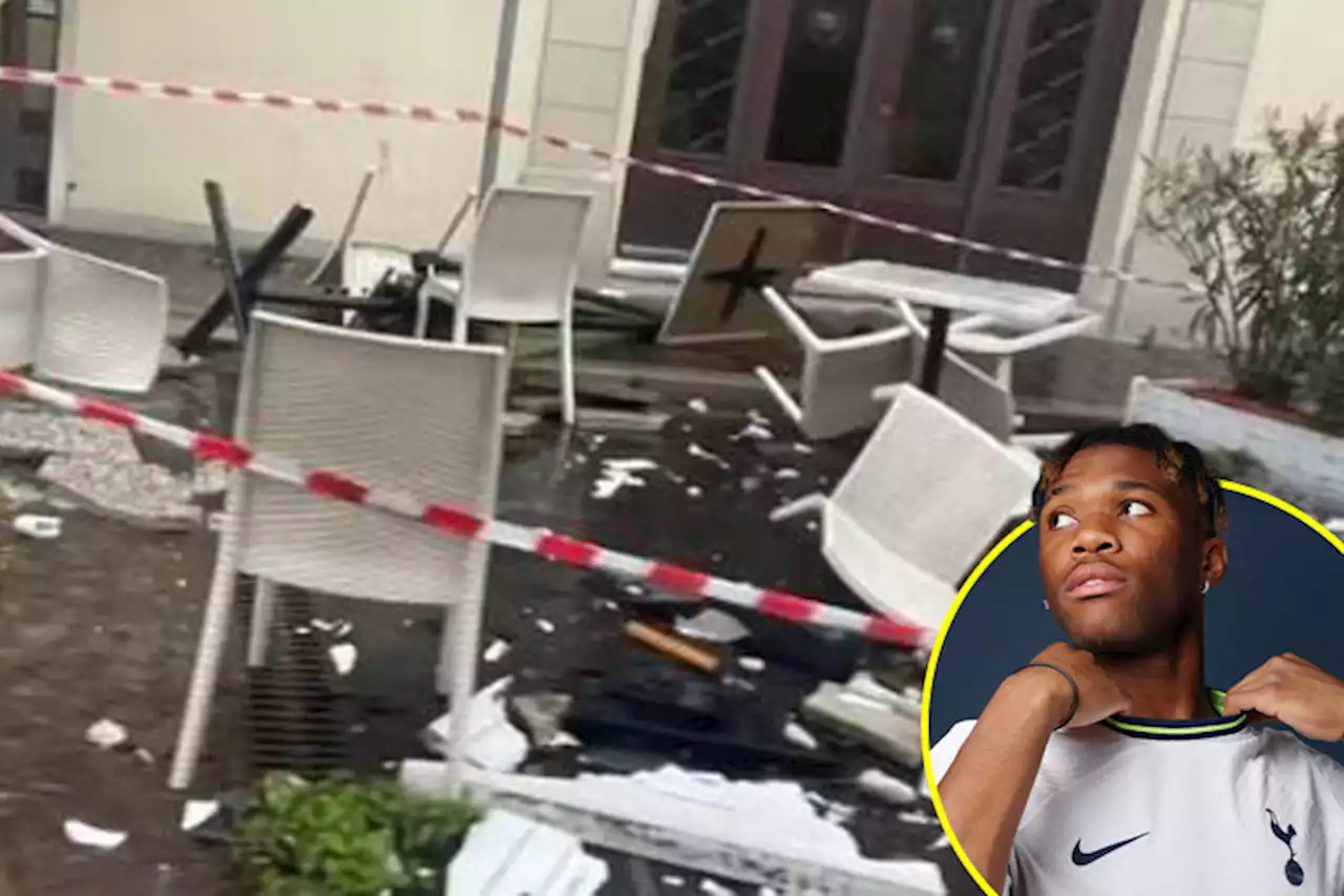 Tottenham loanee involved in horror car crash in Italy after smashing into bar