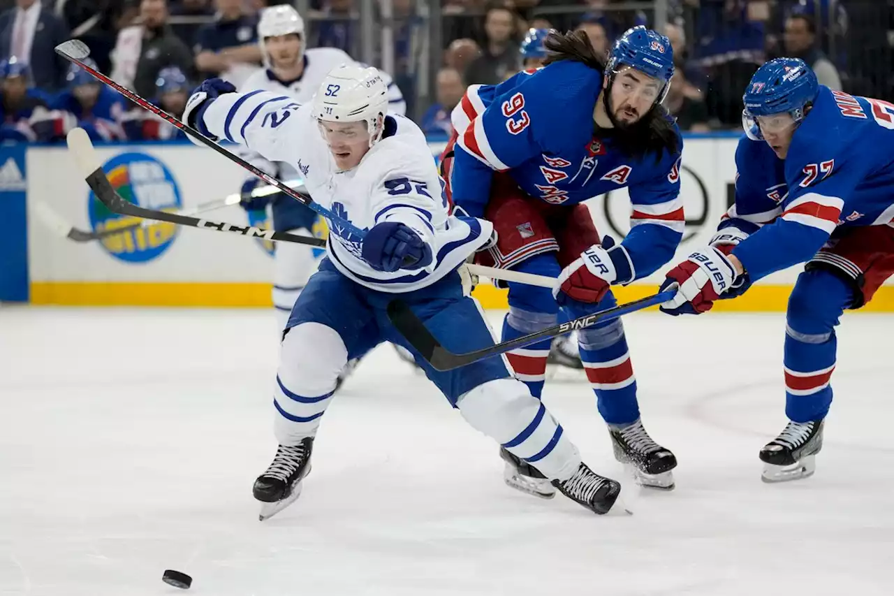 Maple Leafs end regular season in style, beat Rangers for 50th win