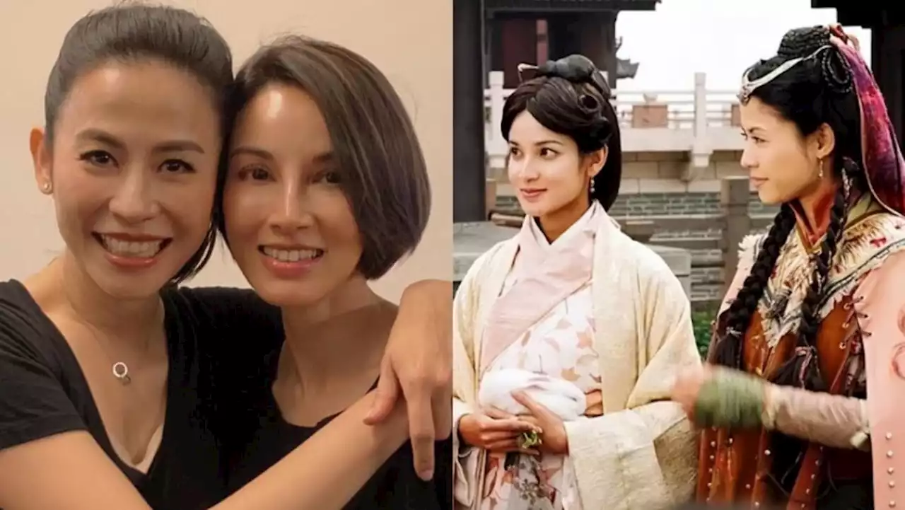 Jessica Hsuan met up with her A Step Into The Past co-star Michelle Saram in Singapore recently