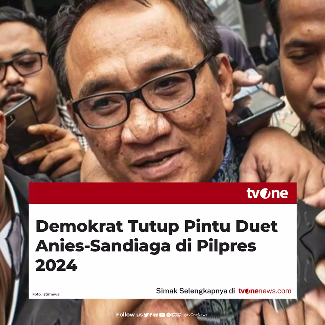 Demokrat Tutup Pintu Duet Anies-Sandiaga di Pilpres 2024