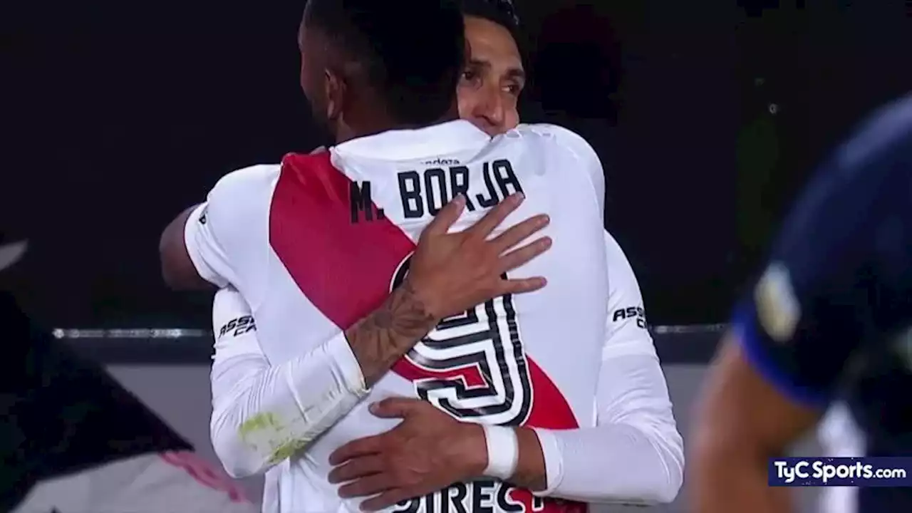 (VIDEO) La EMOCIÓN de MATÍAS SUÁREZ al convertir un GOLAZO para RIVER que redondeó la goleada - TyC Sports