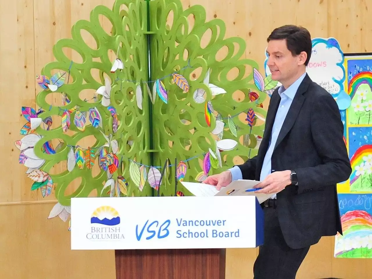 B.C. premier says plan is to fund Olympic Village elementary school but won't say when