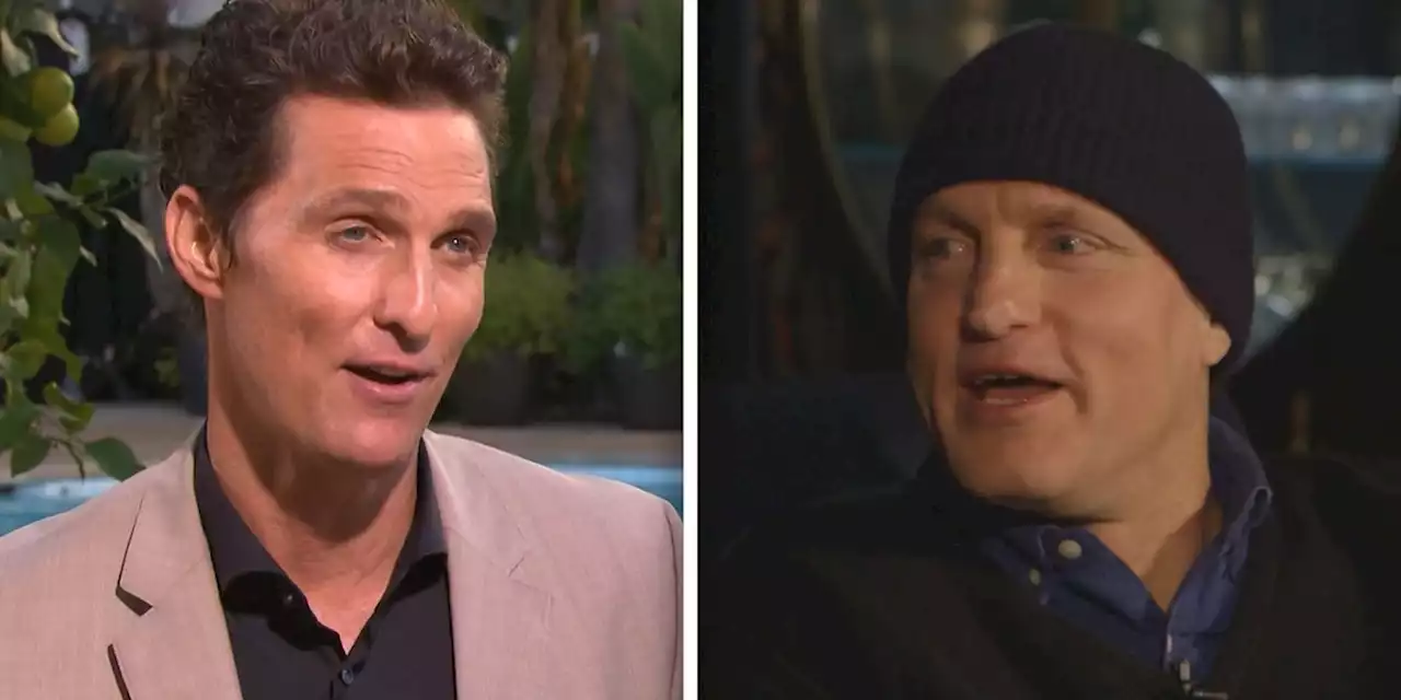 Matthew McConaughey says he and Woody Harrelson might be brothers