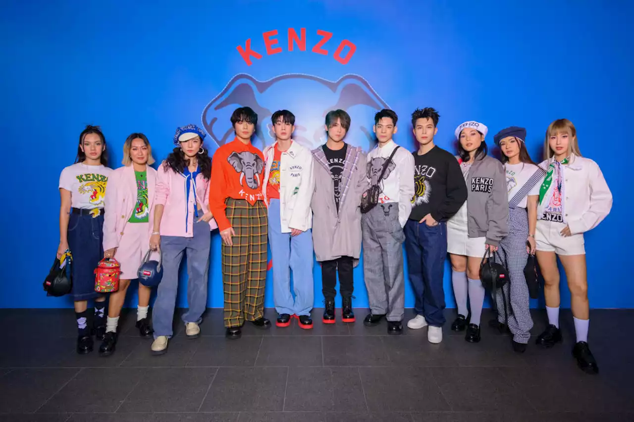 See what Mirror's Keung To, Austin Lin wear ar Kenzo Varsity Jungle event in Singapore