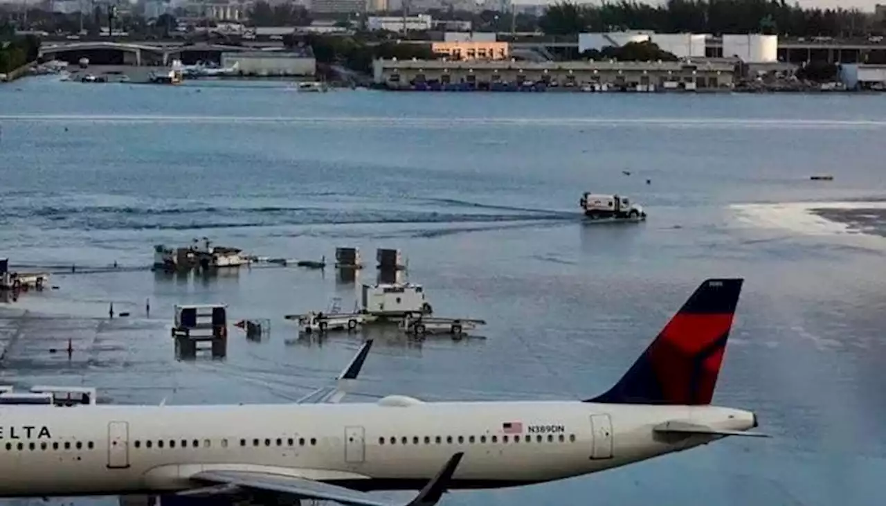 Aeropuerto de Fort Lauderdale reabrirá este viernes, por intensas lluvias