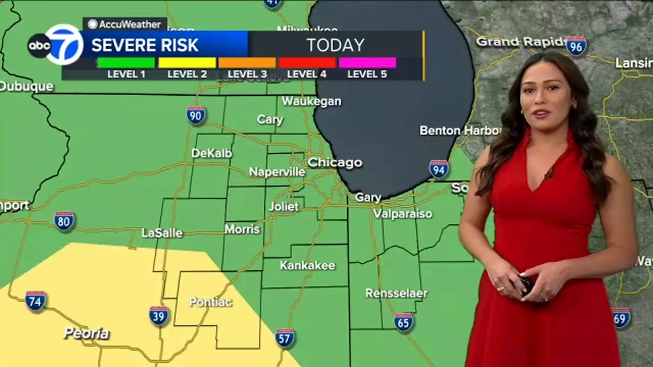 Chicago weather radar: Severe storms possible Saturday, snow possible Sunday