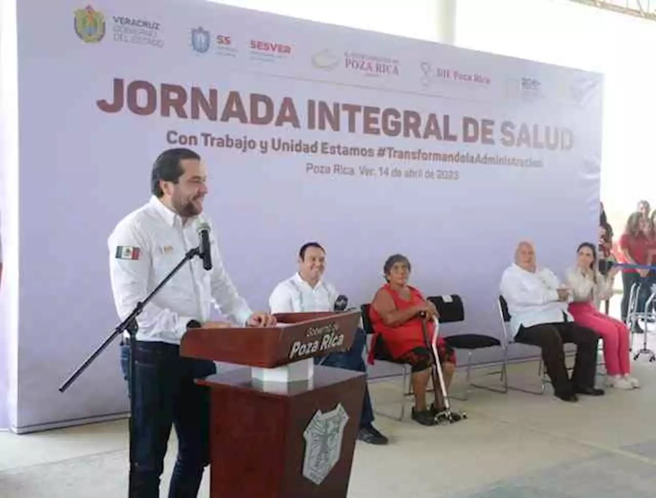 Exitosa Jornada Integral de Salud de SESVER en Poza Rica