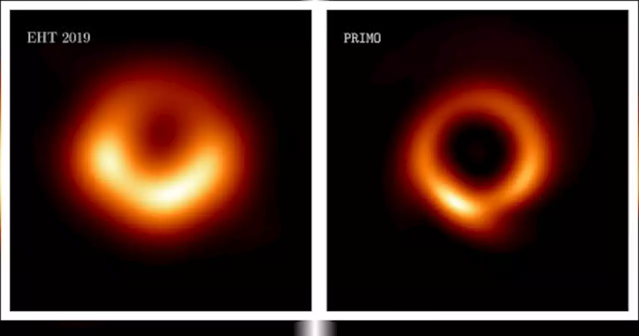 Scientists unveil new and improved 'skinny donut' black hole image