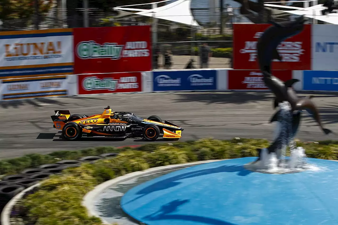 IndyCar Long Beach: O’Ward’s McLaren fastest from Dixon in FP1