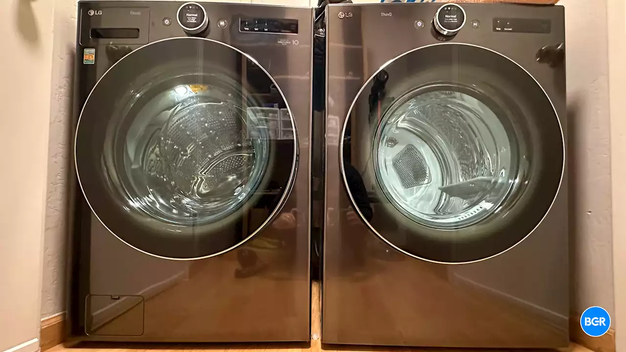 LG WM6700HBA and DLGX6701B smart washer and dryer review