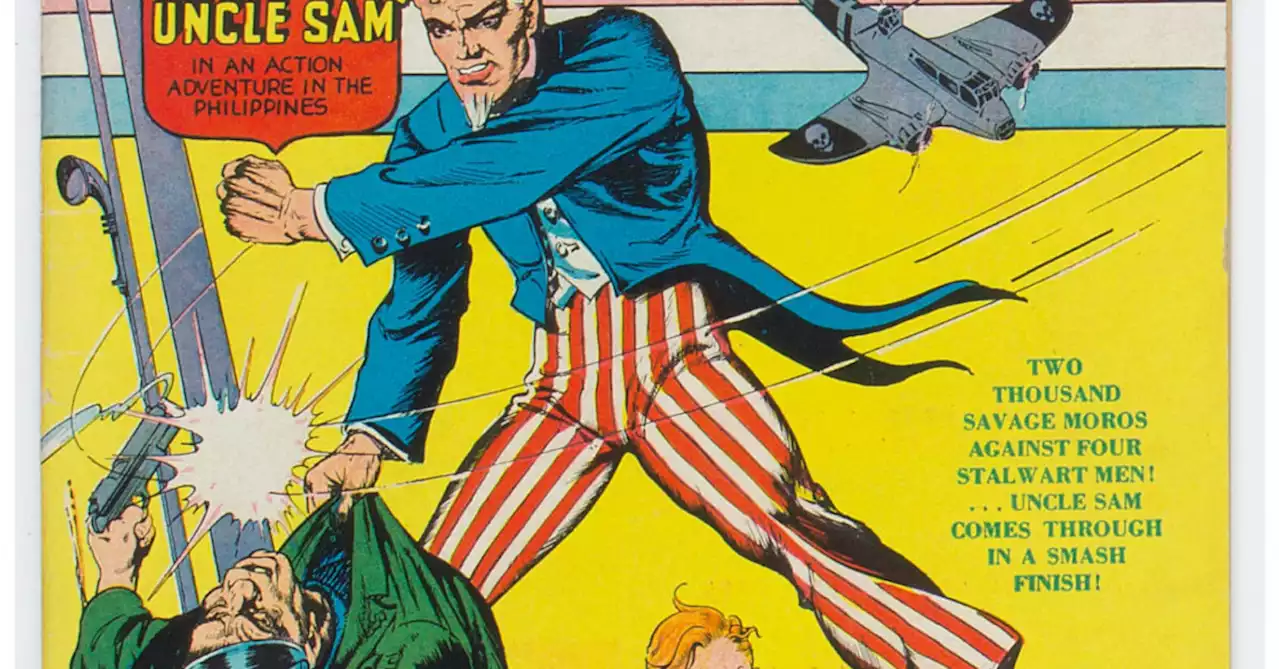 Will Eisner's Uncle Sam in National Comics #3 in the Philippines