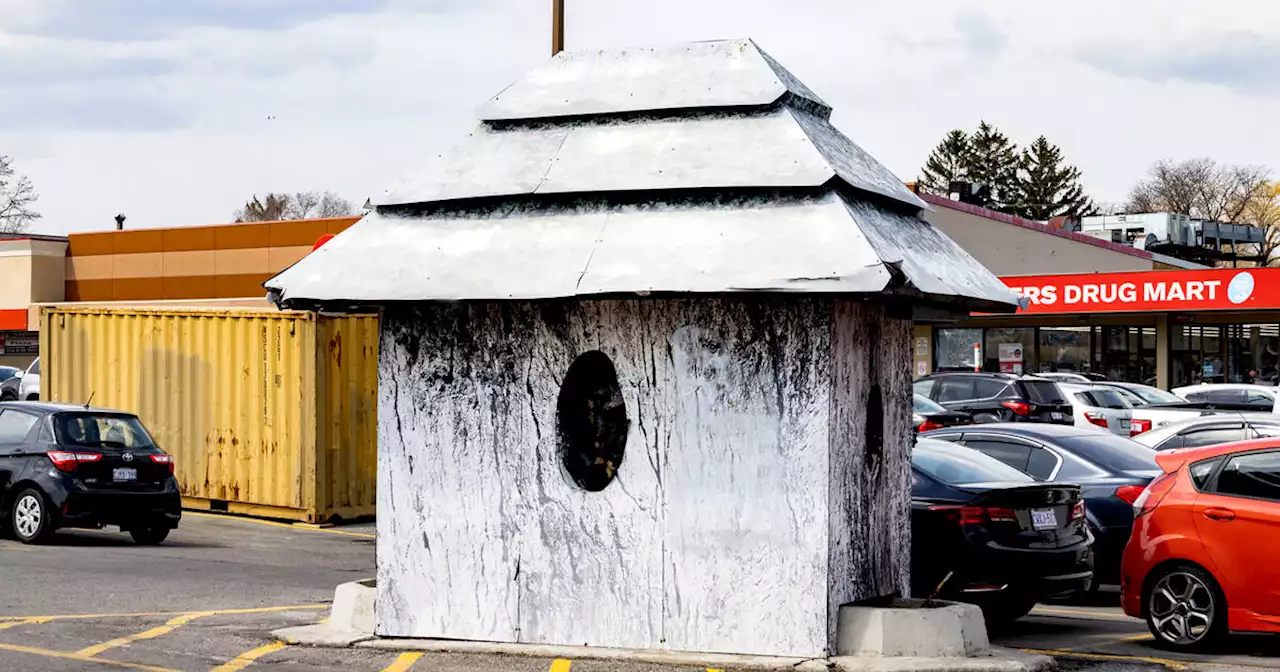 The history behind a curious abandoned shack in a Toronto strip mall parking lot