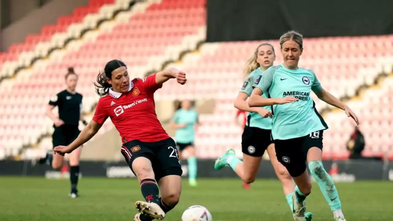 Manchester United beat Brighton to reach Women's FA Cup final