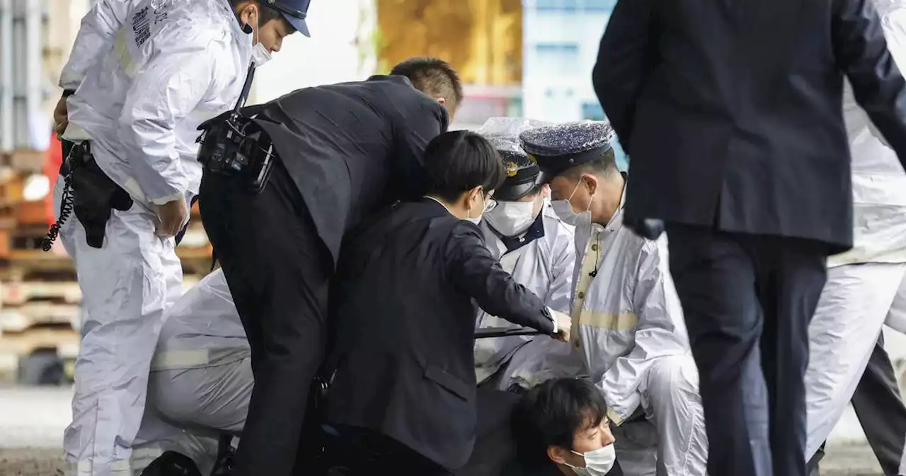 Explosive thrown at Japan PM at campaign event; no one hurt