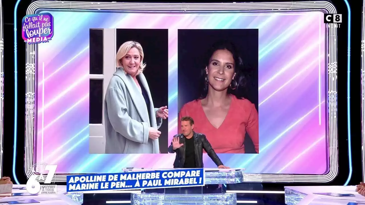 'Je ne peux pas la voir' : Apolline de Malherbe atomisée en direct par certains chroniqueurs de TPMP