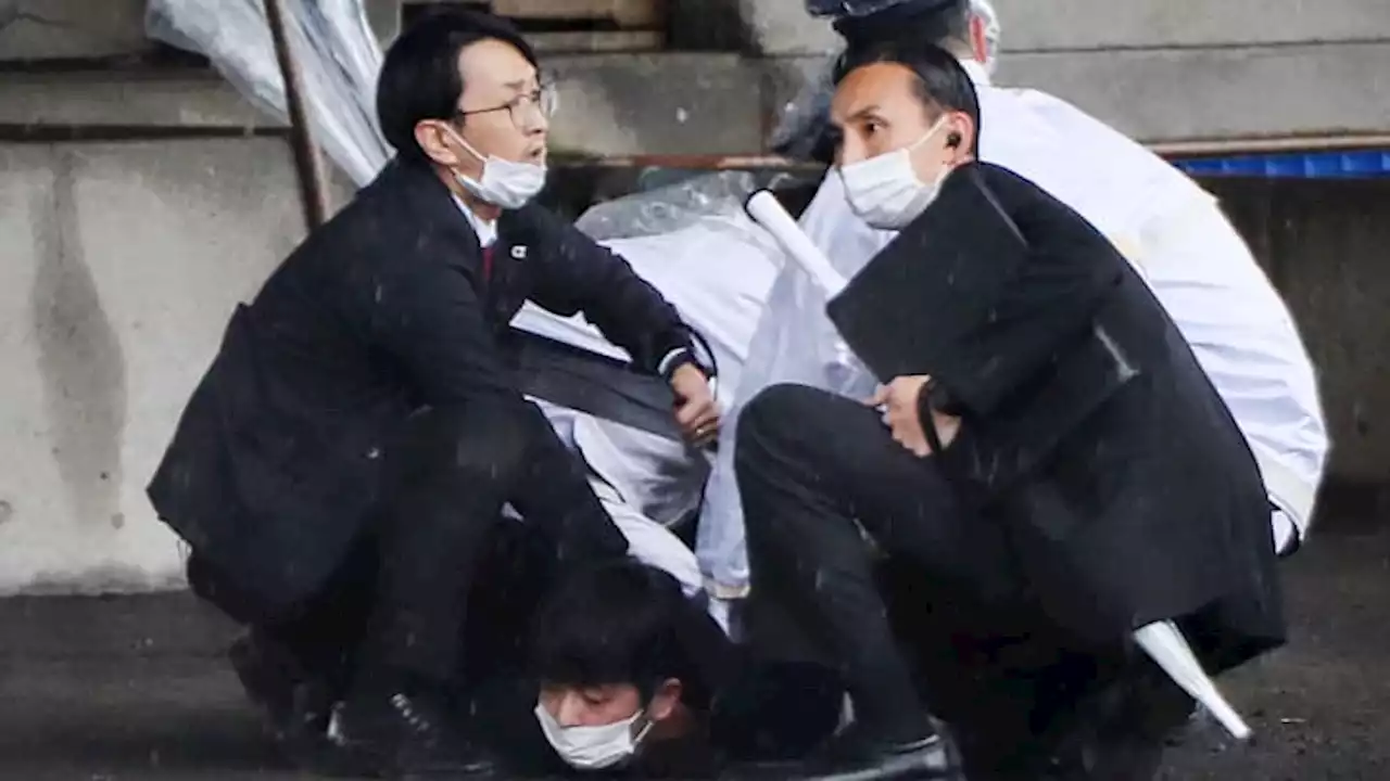 Japanese PM unhurt after blast during campaign event