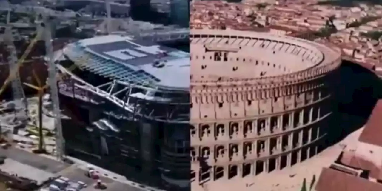 Il nuovo Bernabeu paragonato al Colosseo. I social: “State scherzando?”