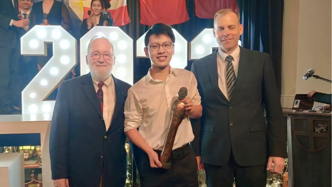 Sir Winston Churchill Grade 10 student ranked No. 1 in the world for speech and debate