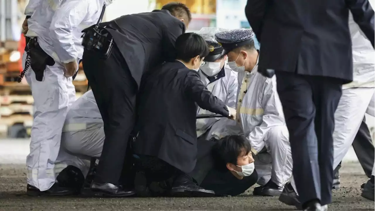 Explosive thrown at Japan PM at campaign event; no one hurt