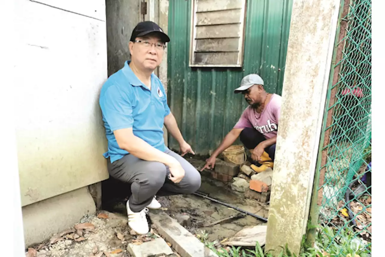 ‘Fix damaged pipe at Penampang park’ call