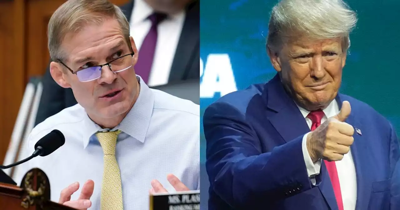 Jim Jordan declares his support for Trump 2024, says he is '100%' for former president