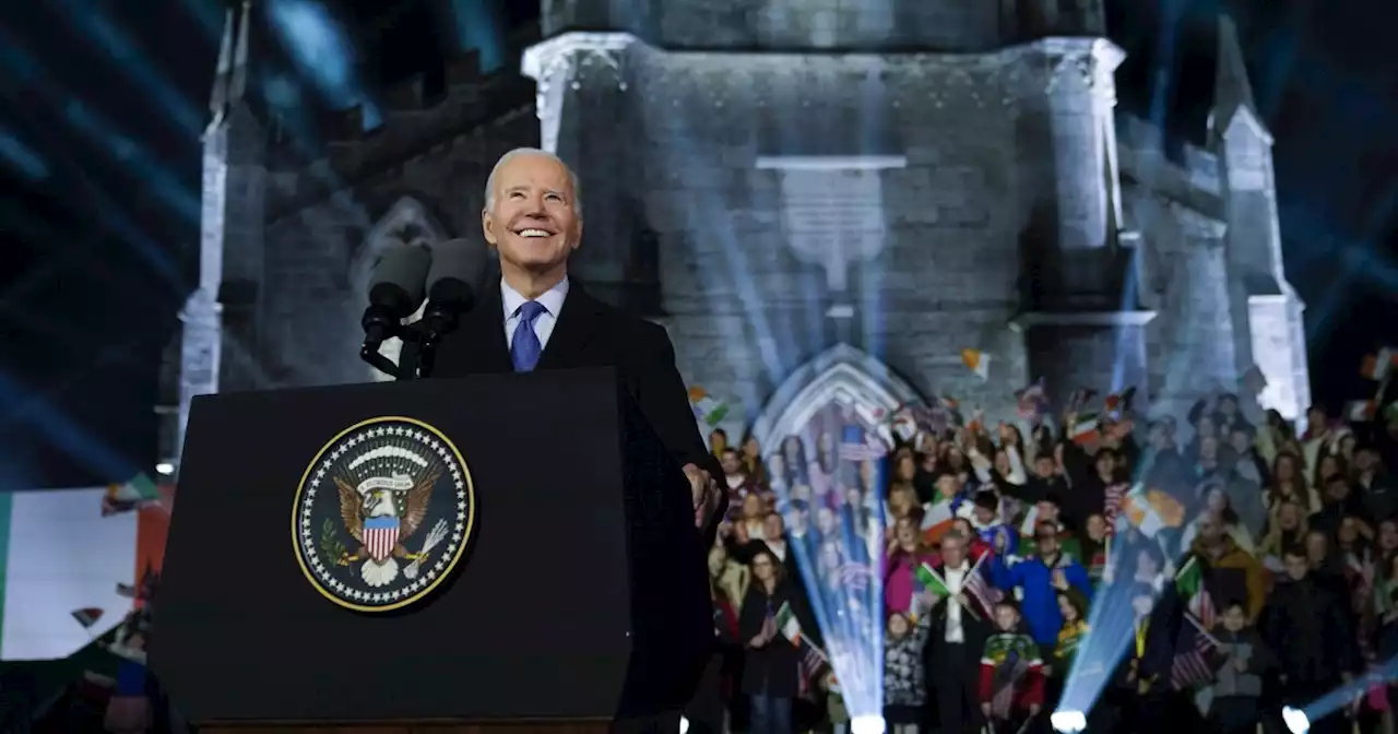 White House Report Card: Biden's Irish eyes smiling on a 2024 run