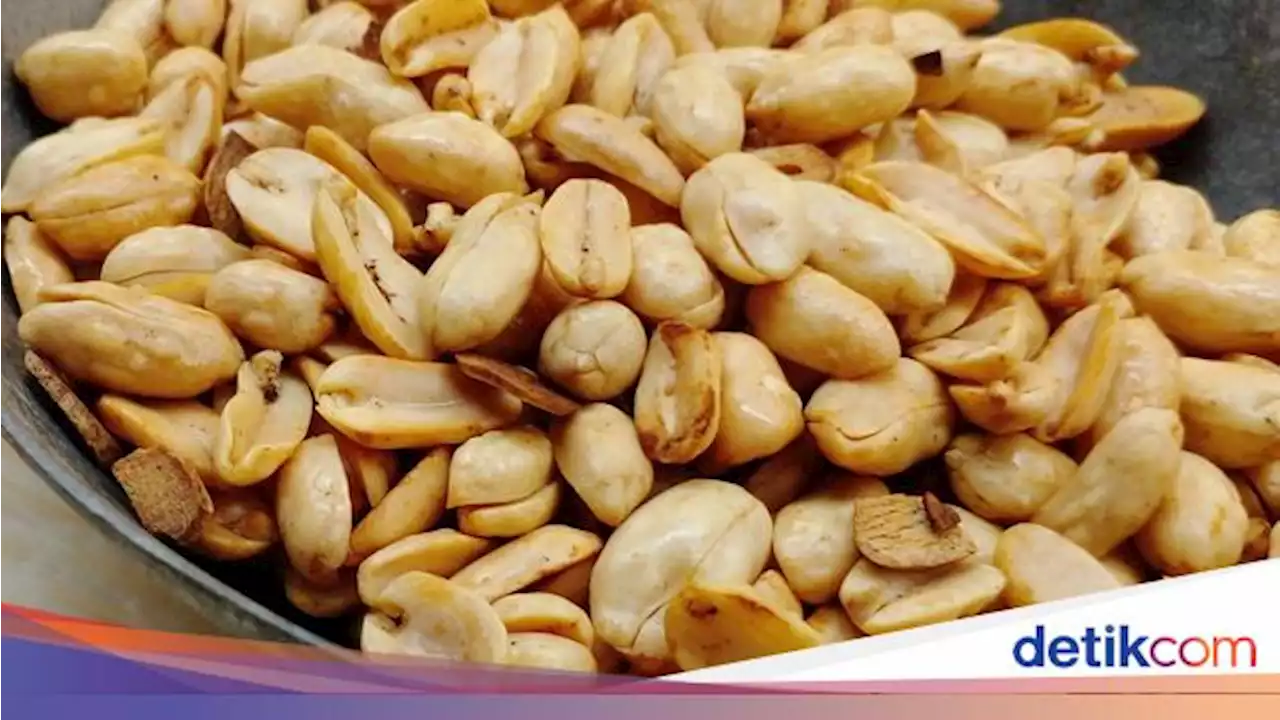 Resep Kacang Bawang Renyah Pakai Santan, Gurih Renyahnya Bikin Nagih