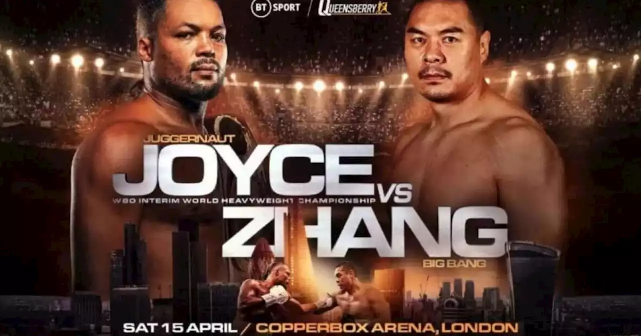 Joyce vs Zhang live stream: Watch the fight from anywhere | Digital Trends