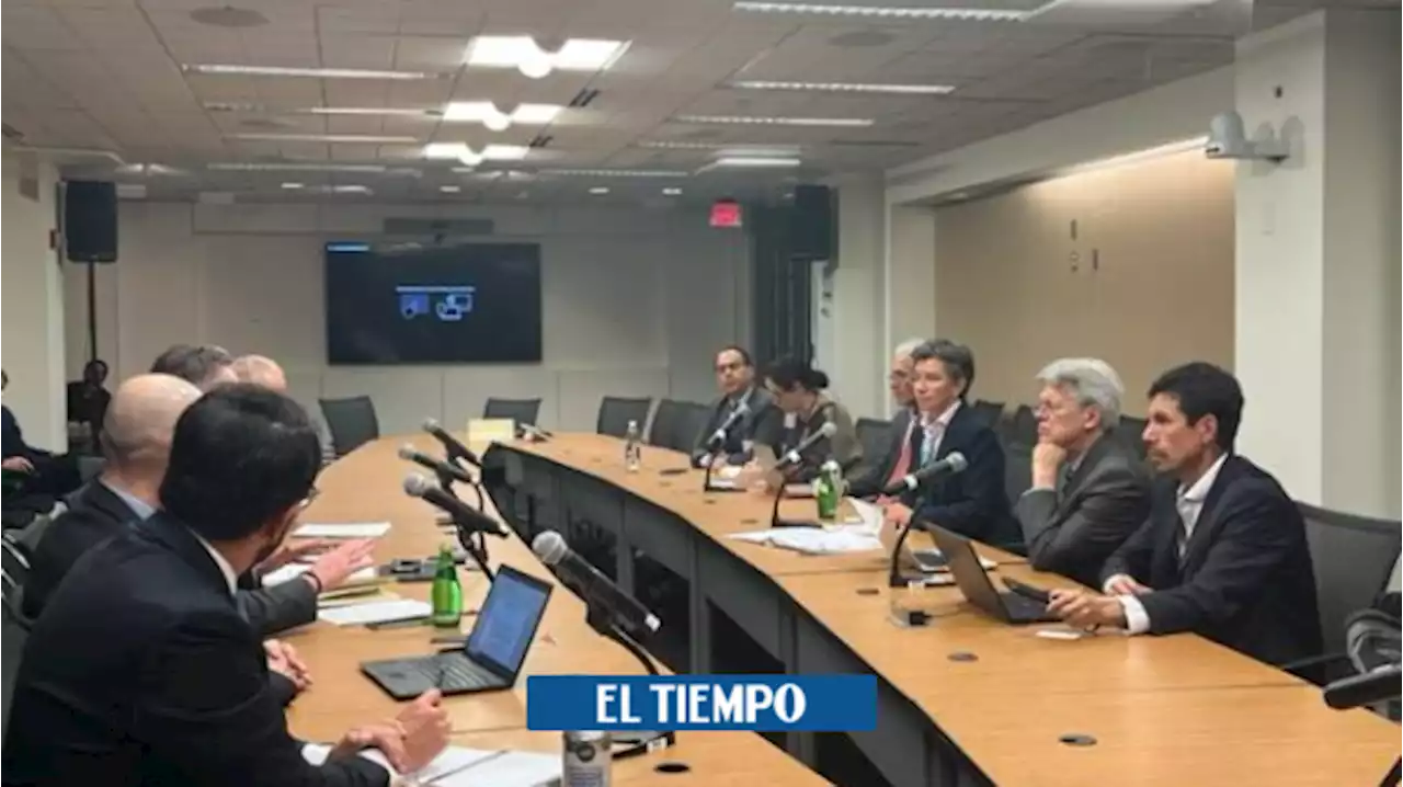 ¿Qué logró Claudia López en sus encuentros con banca multilateral en Washington?