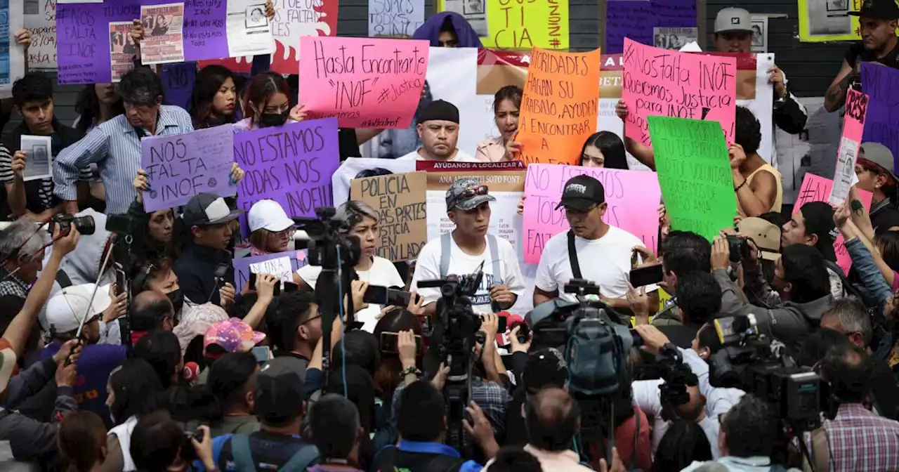 Protestan en Fiscalía de CDMX por la desaparición de rapera Ana Arizbeth