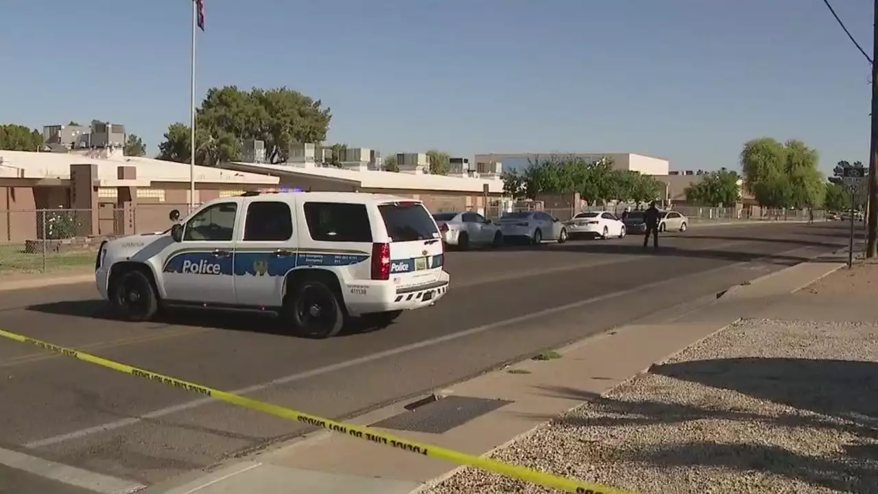 Several people detained after man found shot, killed near west Phoenix middle school