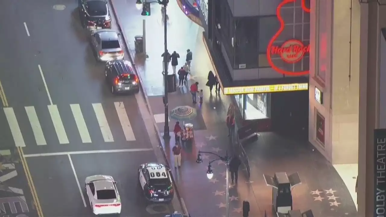 Man shot in head at touristic Hollywood and Highland area