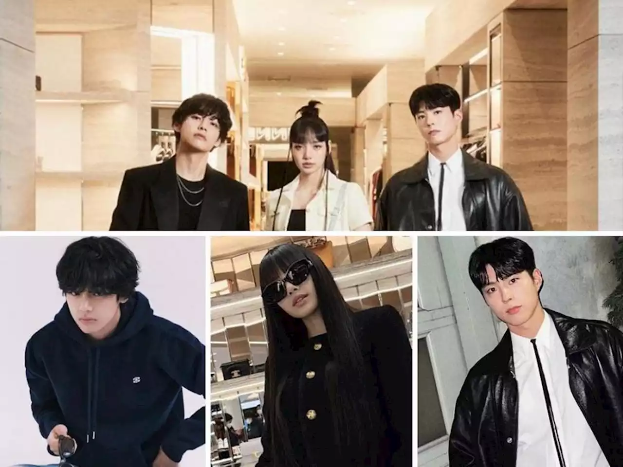 BTS V, BLACKPINK Lisa, and Park Bo-gum team up for luxury brand