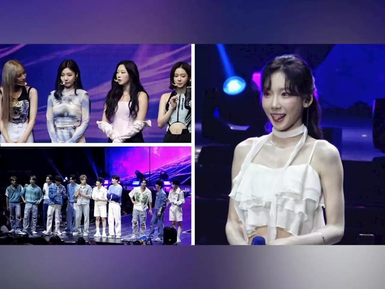 K-pop artists aespa, Taeyeon, The Boyz meet fans at K-Verse in Manila