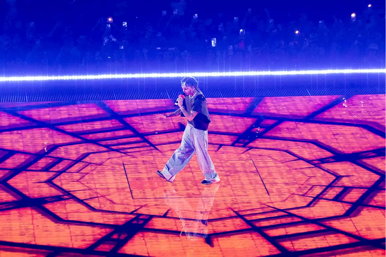 Rauw Alejandro Provides an Interstellar Experience at Toyota Center