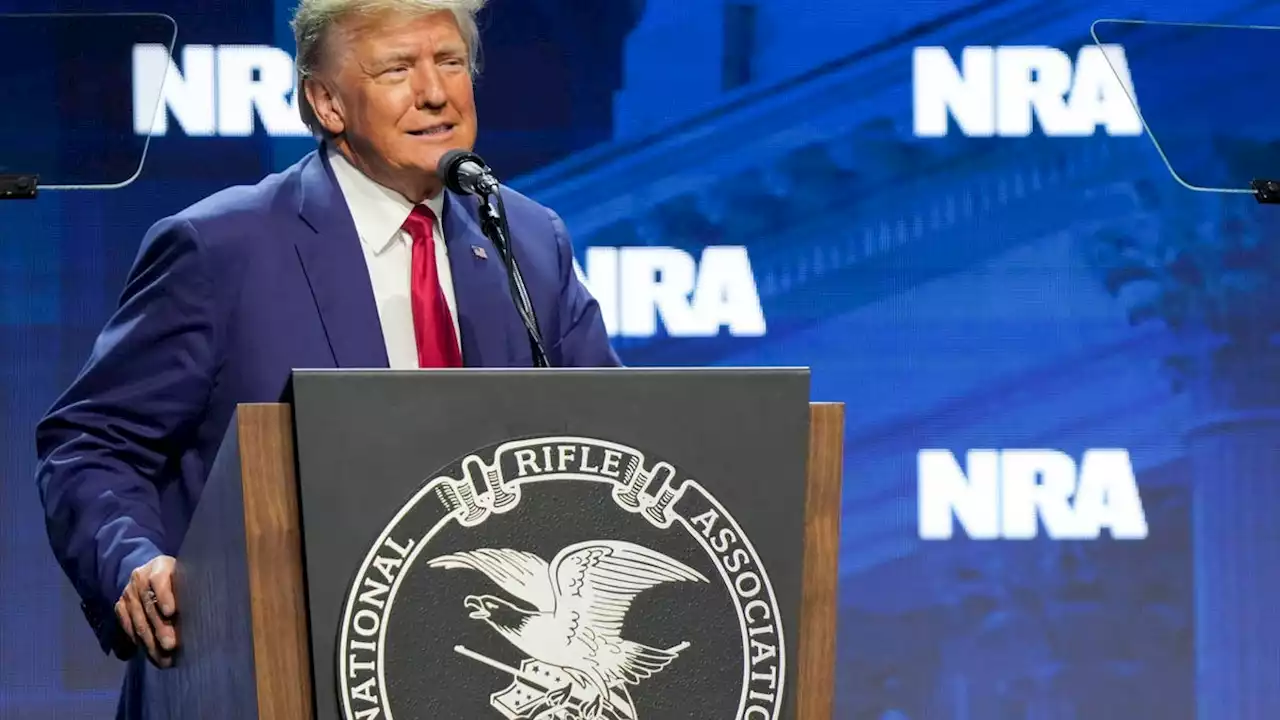 Takeaways from Donald Trump's remarks at the 2023 NRA convention in Indianapolis