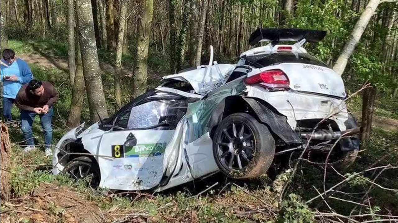 Mueren el piloto Julio Castrillo y el copiloto Francisco Javier Álvarez en un accidente en el Rally Villa de Tineo