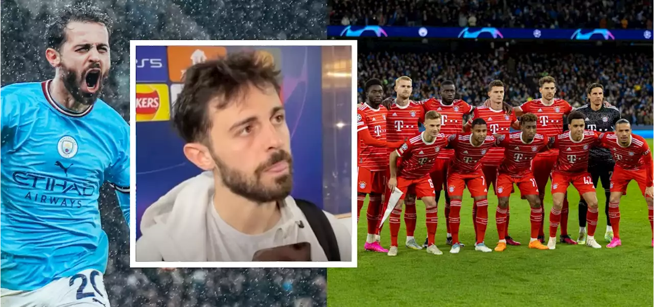 PARA PONERSE DE PIE Y APLAUDIR: El señorial recado de Bernardo Silva para los que dicen que la eliminatoria del City contra el Bayern Munich YA está definida