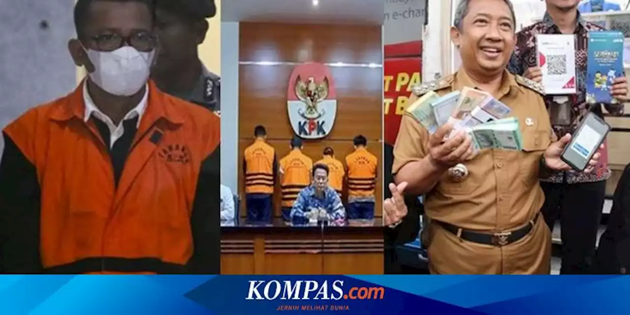 3 Kali OTT KPK dalam 8 Hari: Bupati Kepulauan Meranti hingga Wali Kota Bandung