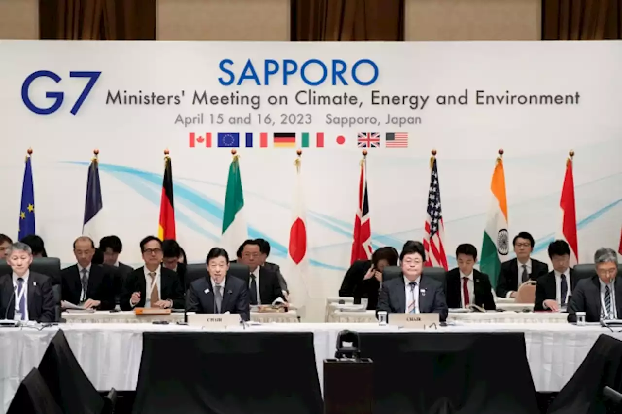 G7 energy, environment leaders haggle over climate strategy