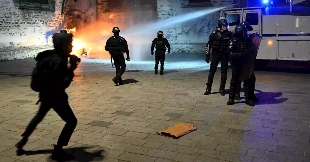 Réforme des retraites : premières tensions lors d'une manifestation régionale à Rennes