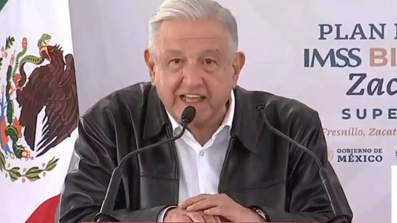 AMLO confía en lograr la pacificación de Zacatecas