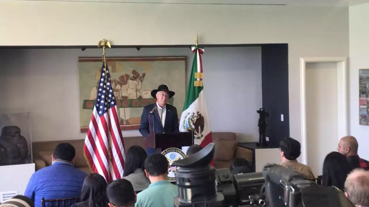 Ken Salazar confirma que Estados Unidos trabaja en solicitud de extradición contra Ovidio Guzmán