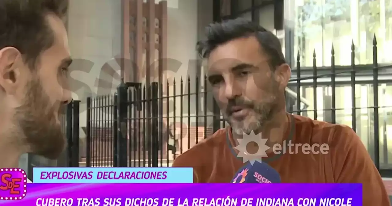 Fabián Cubero volvió a hablar del conflicto entre Indiana y Nicole Neumann: “Es una realidad” | TV | La Voz del Interior