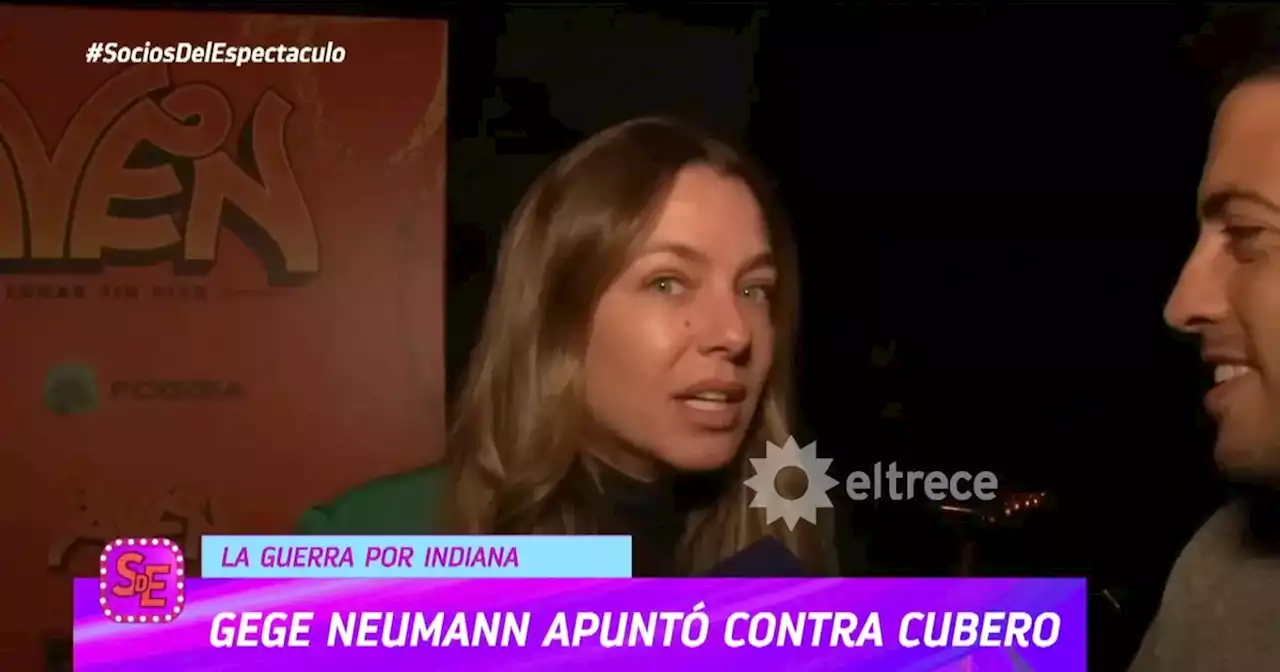 Gege Neumann apuntó contra Fabián Cubero en el conflicto con Nicole Neumann por Indiana | TV | La Voz del Interior