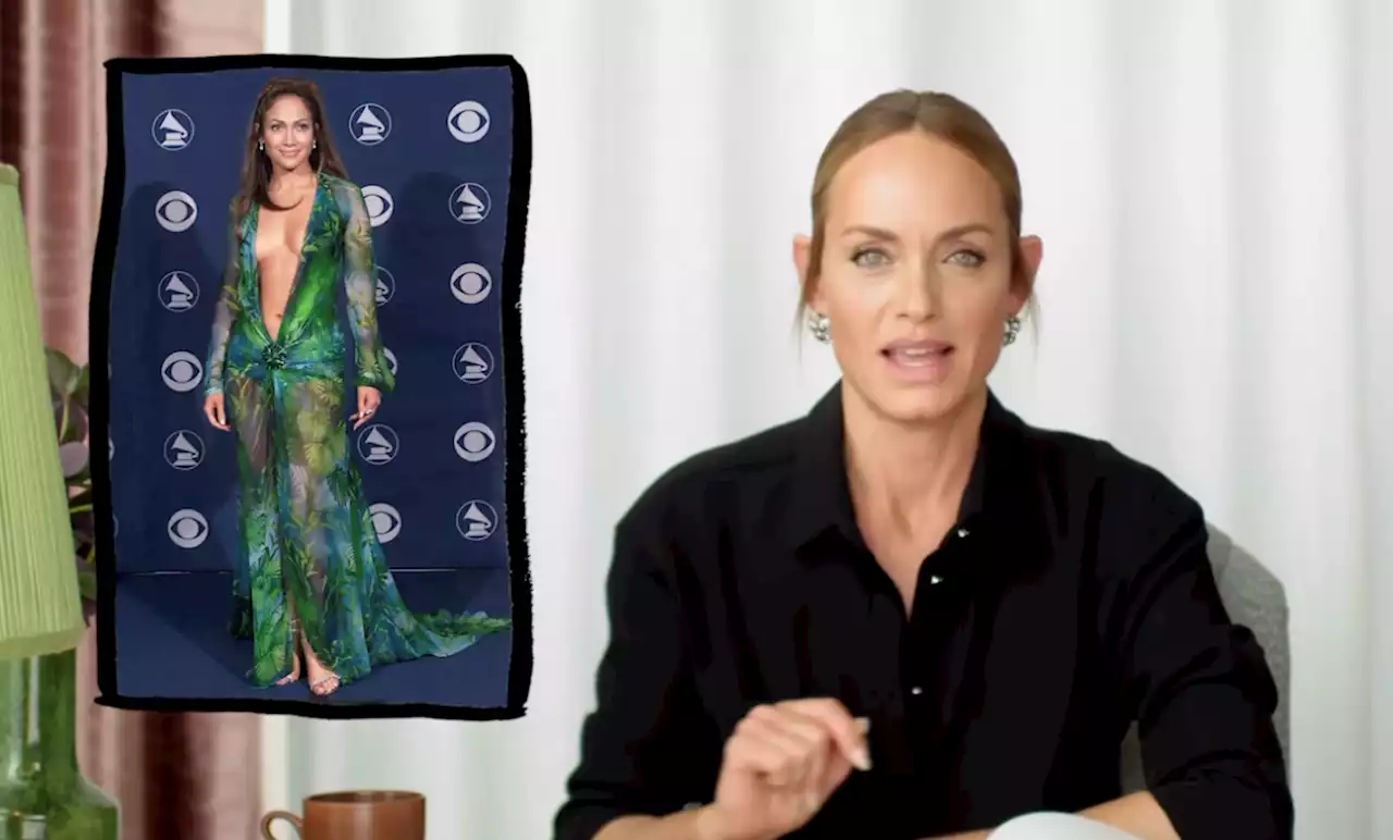 Amber Valletta on Jennifer Lopez's iconic green Versace jungle dress: 'I wore it first'